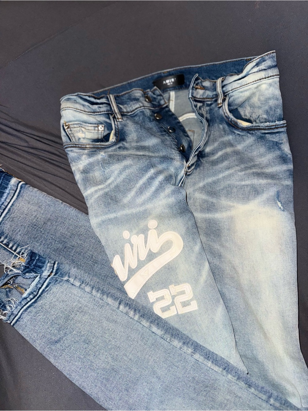 Varsity Amiri Jeans *Like New *